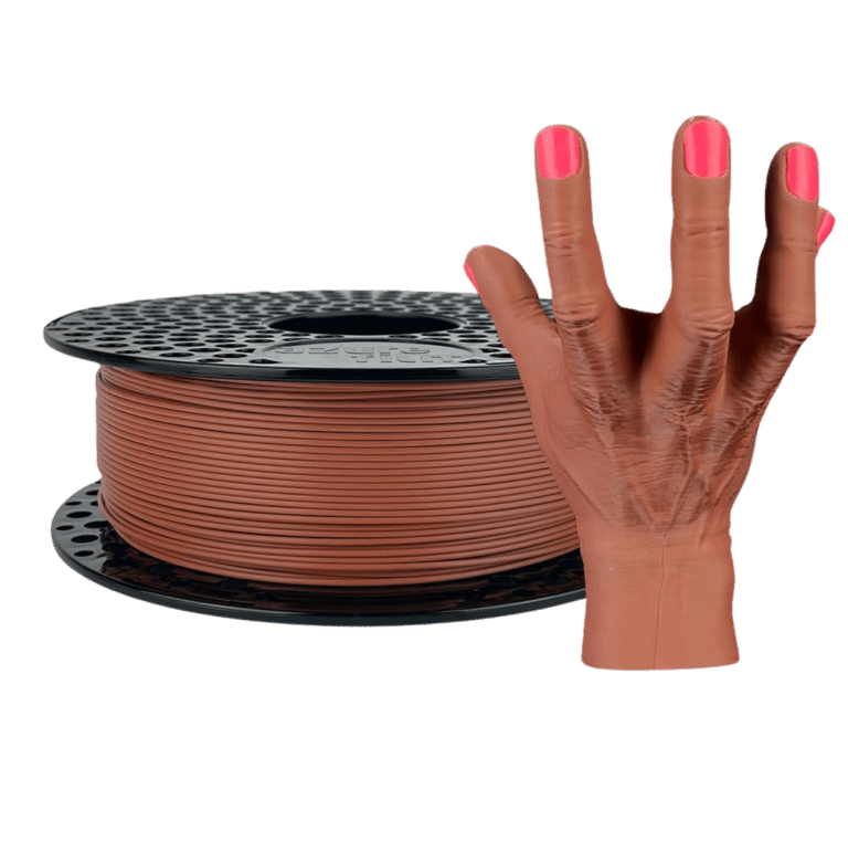 AzureFilm PLA Skin Cappuccino pavediens