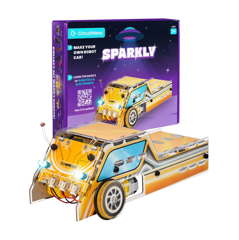 CircuitMess Sparkly - DIY robotu auto