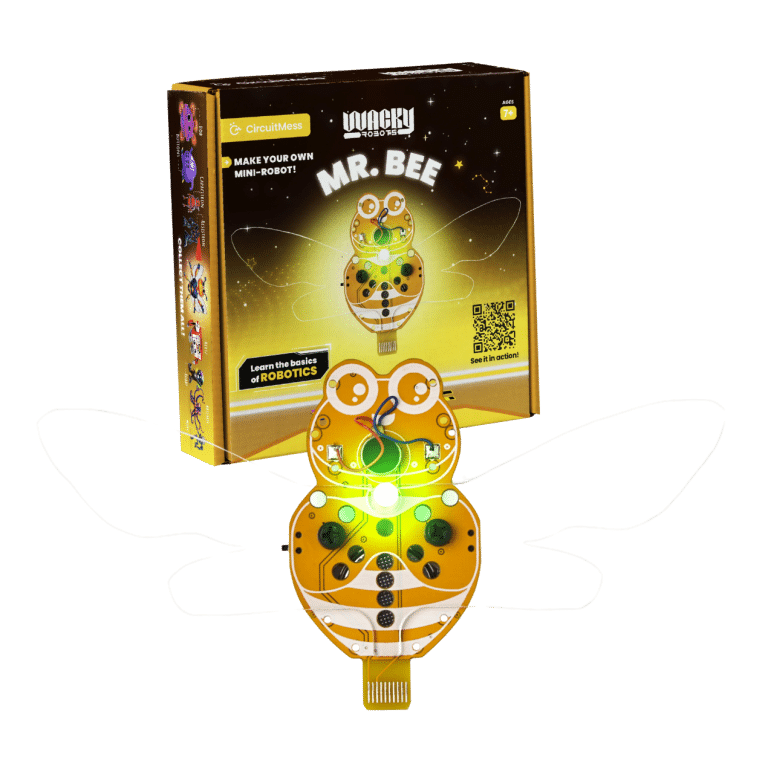 CircuitMess Wacky Robots – DIY mini robots – Mr. Bee