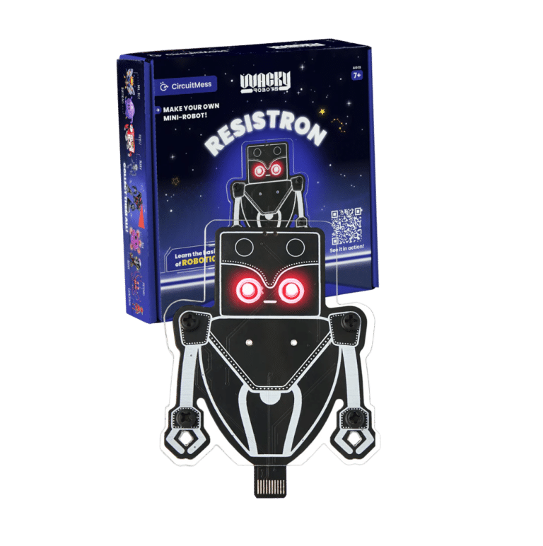 CircuitMess Wacky Robots – DIY mini robots – Resistron
